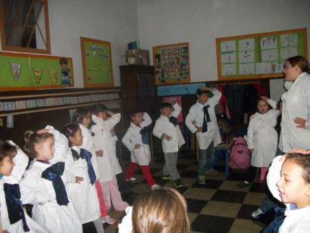 JORNADA DE INTEGRACIÓN CON 1º AÑO DE LA ESCUELA Nº1